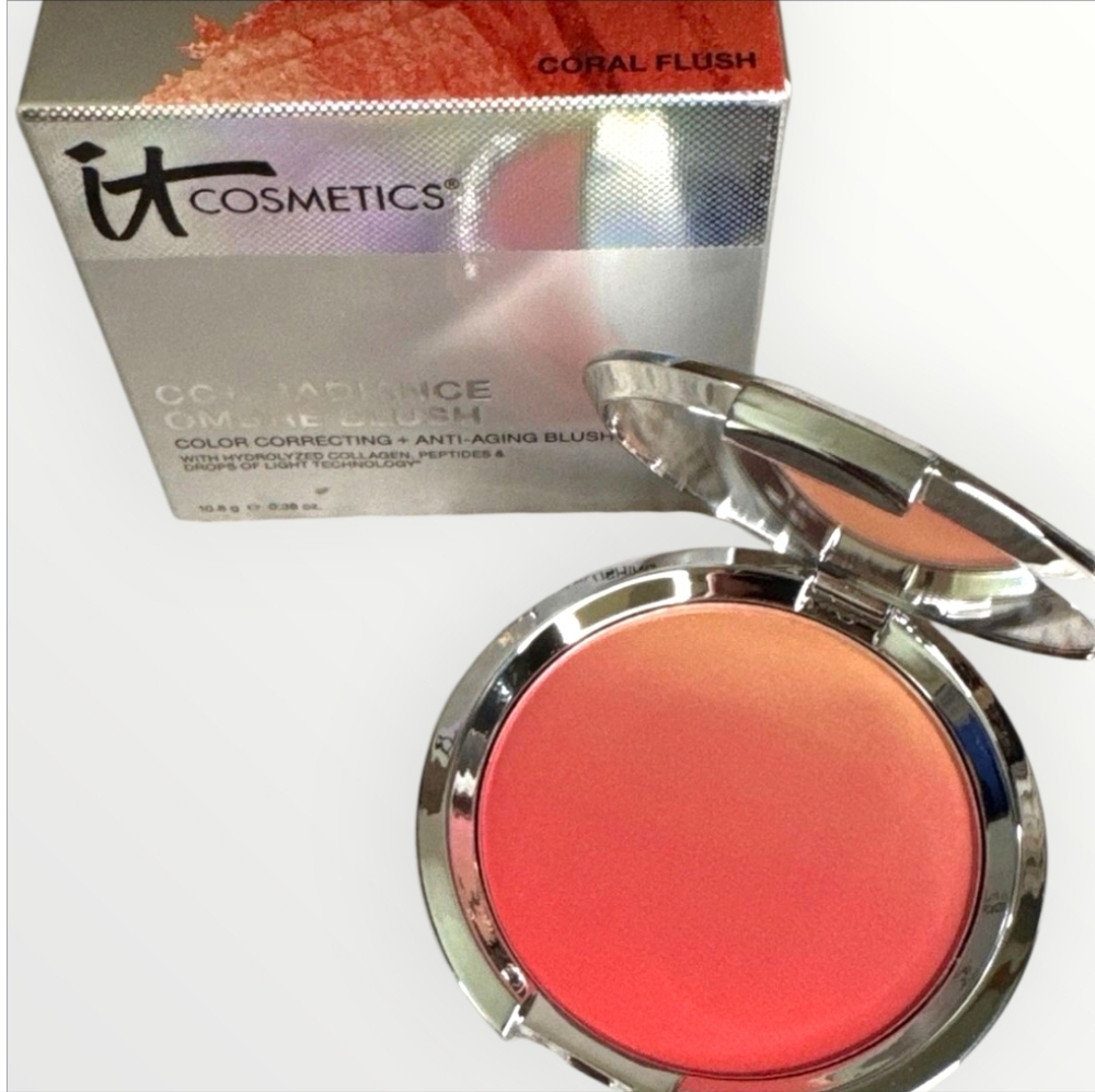 IT Cosmetics CC Radiance Ombre Blush Coral Flush Discontinued